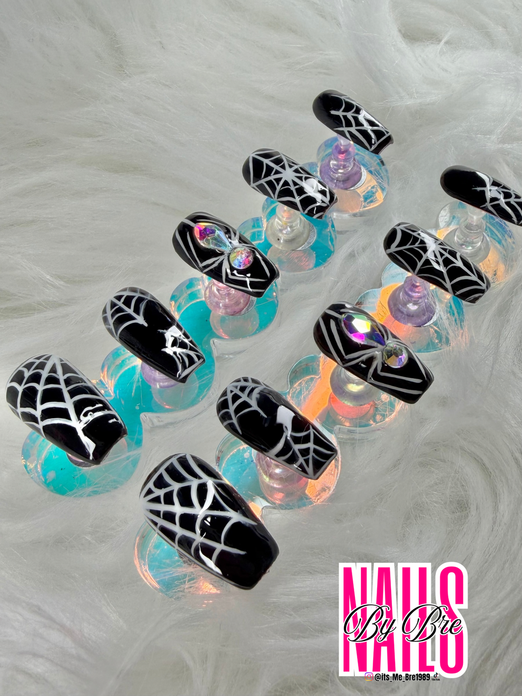 Spider Babe Medium Coffin and Medium Standard Ready To Ship