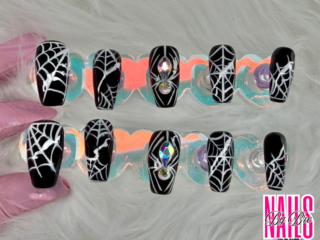 Spider Babe Medium Coffin and Medium Standard Ready To Ship