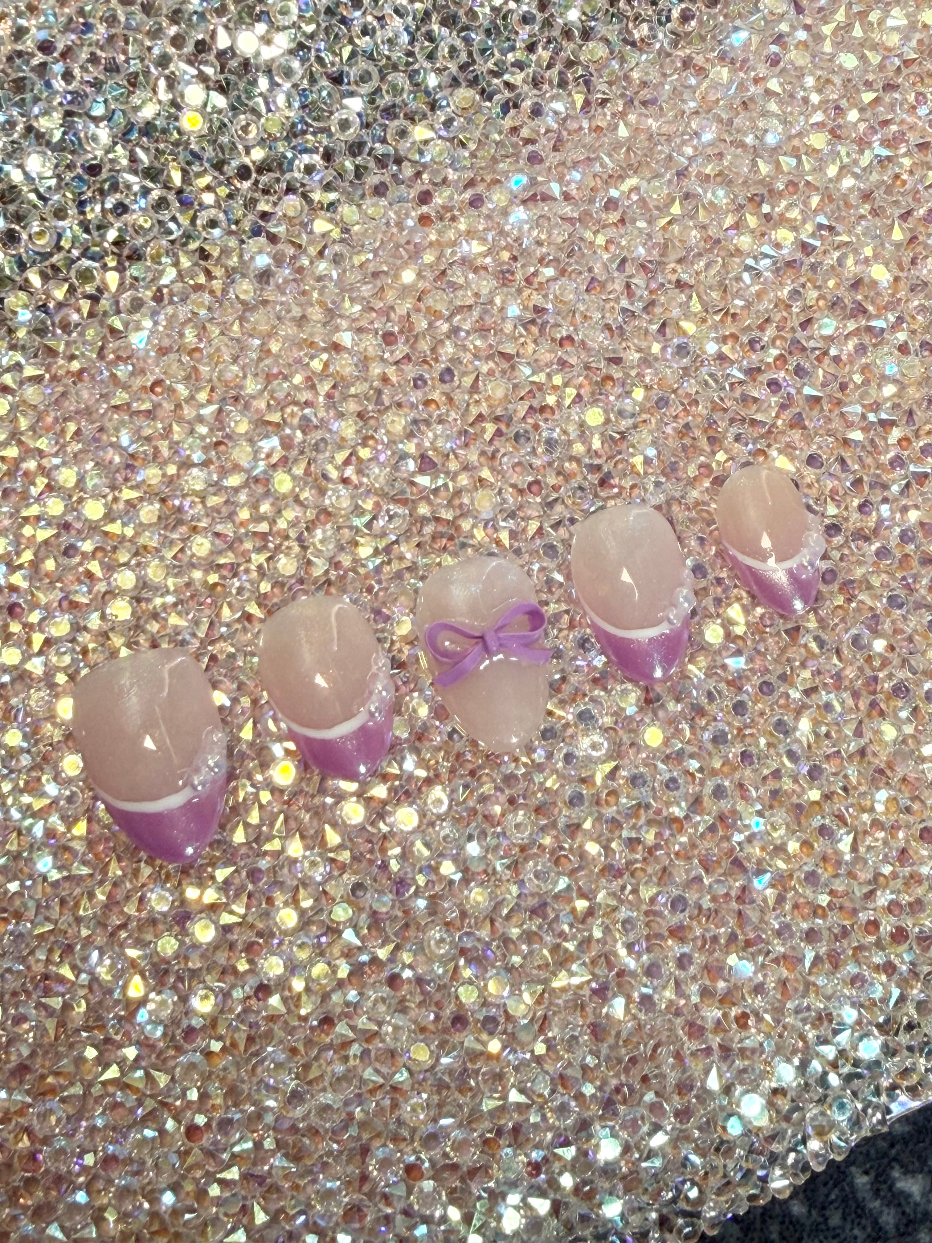 Purple Pastel Frenchie