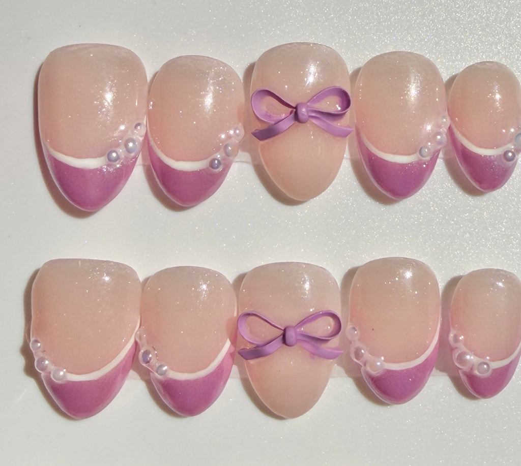 Purple Pastel Frenchie