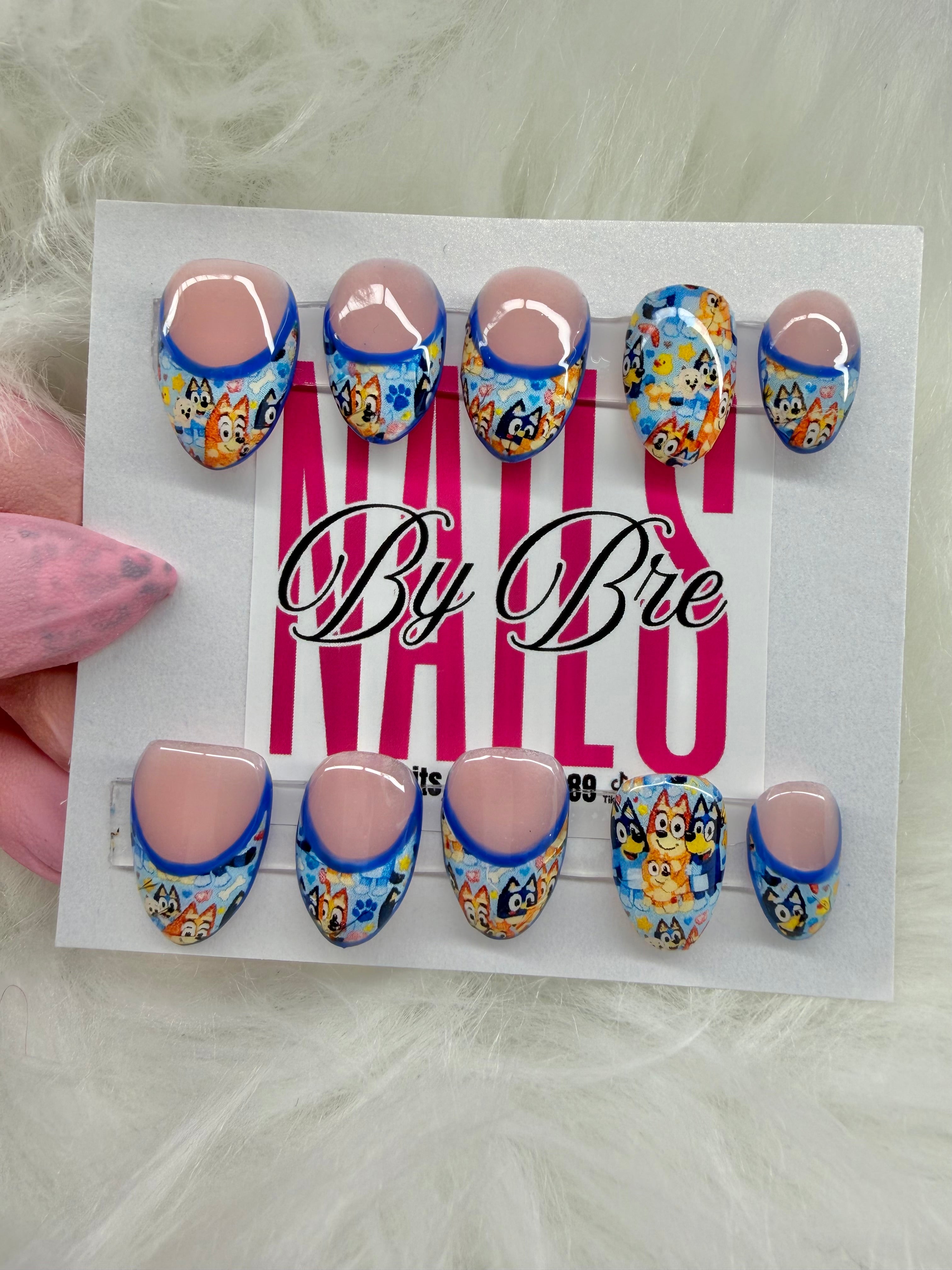 Blue Dog Small Almond Small Standard Ready To Ship