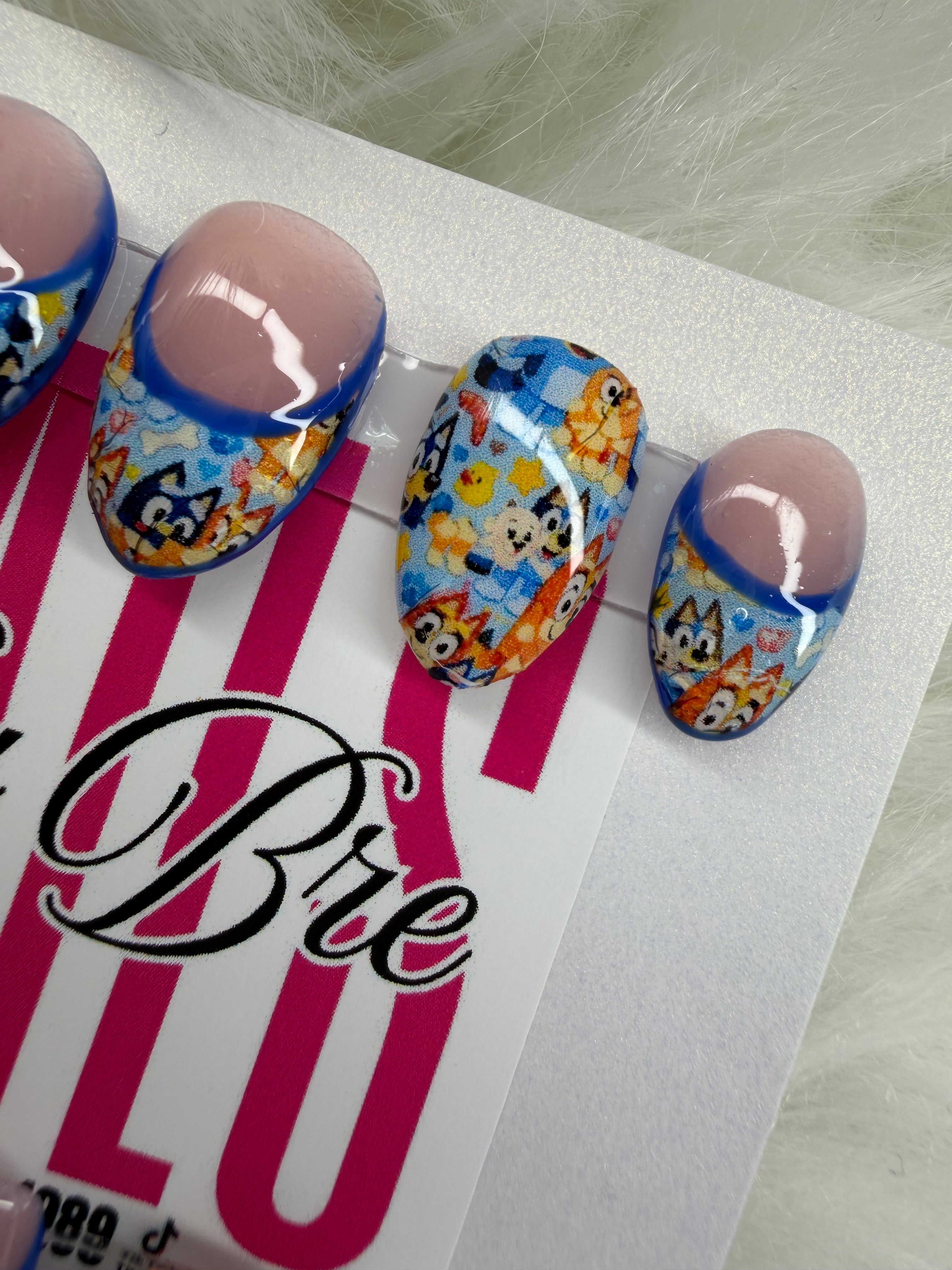 Blue Dog Small Almond Small Standard Ready To Ship