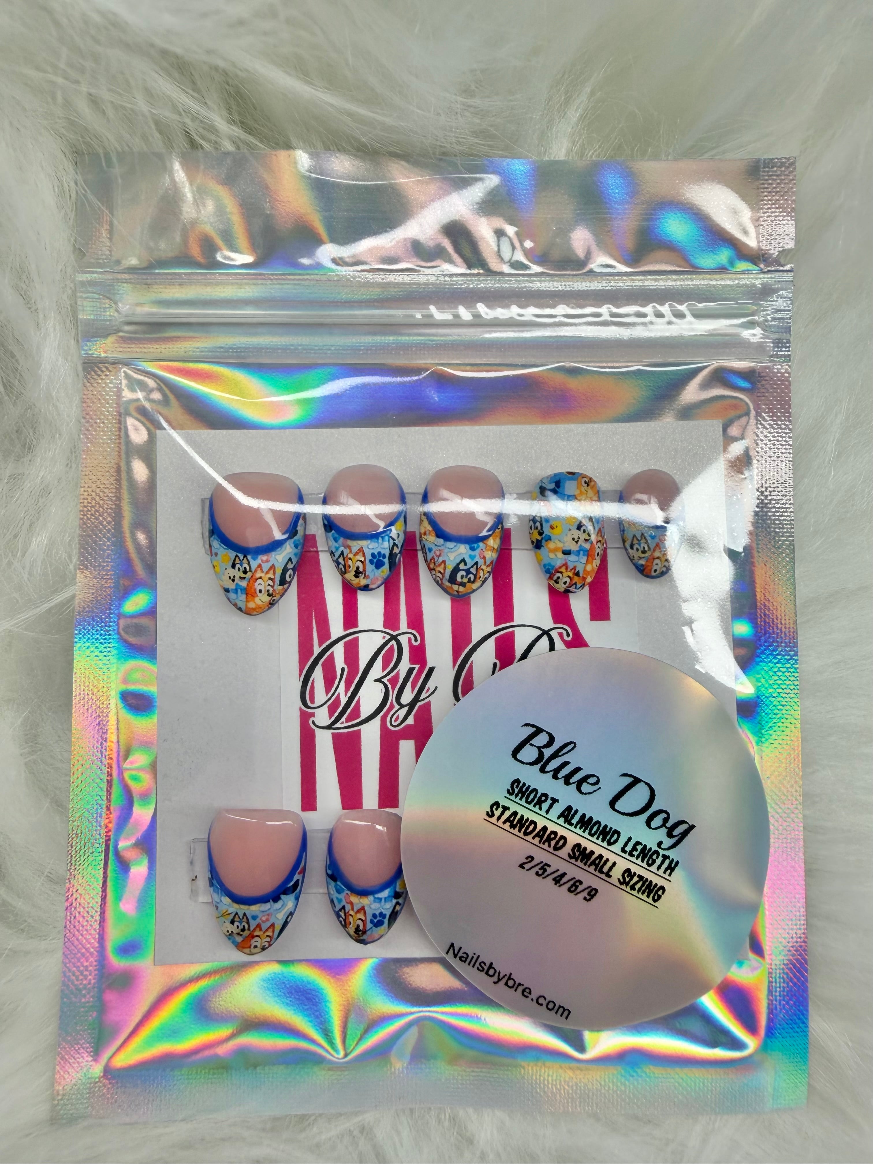 Blue Dog Small Almond Small Standard Ready To Ship